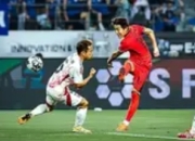 国足东亚杯首球：黄政宇抽射破门点燃希望之火